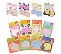 ASIRYVA 24 Pack Cute Sticky Notes - Multi-Color Animal Designs - Small, Removable, Perfect for Home, School & Office