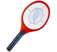 ASISNAI Bug Zapper 18" Electric Fly & Mosquito Swatter Racket - Outdoor/Indoor Killer for Flies, Battery-Operated Tennis Killing Zap, 3000 Volts Electronic Catcher, 2 AA Batteries Included - Red