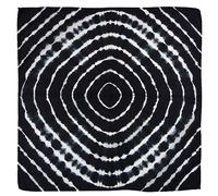 Asita Hand Tie Dye XL Bandana 100% Cotton - Black