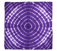 Asita Hand Tie Dye XL Bandana 100% Cotton - Purple
