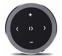 Asixx Steering Wheel Remote Control, Car Steering Wheel Kit Wireless Bluetooth 4.0 Remote Control Media Button for Cellphone Tablet