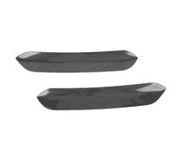 Asixxsix 1 Pair Rear Roof Spoiler, ABS Weatherproof Rear Window Roof Spoiler Visor Wing Lip Replacement For VII MK7 7.5 R GTD 2012-2020, Punchfree Installation (Carbon Fiber Style)