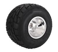 Asixxsix 11x7.10-5 Go Kart Tires and Rims, Aluminum Alloy Rims and Rubber Tires, Tubeless Tires Rear Wheels with Rim for ATV UTV SxS Side By Side Golfs Cart, Go Kart Wheels