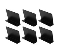 Asixxsix 20 Pack Easy Write Erase Mini Chalkboard Signs, Multifunctional Plastic Blackboard Labels with Pen, Reusable Portable Size Chalkboards Blackboard for Weddings, Birthday Parties