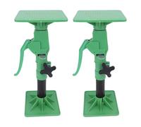 Asixxsix 2Pcs Adjustable Support Pole, 11.8 to 23.2 Inch Carbon Steel Telescopic Cabinet Jack with 66.1lbs Capacity and Non Slip Base, for Cabinet Installation Lift