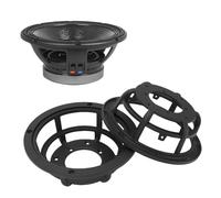 Asixxsix 2Pcs Speaker Basin Frame, 152mm Cast Aluminum Subwoofer Holder with Sturdy Structure and Premium Coating, for PA Speakers, DIY Projects and DIY Speaker Repairs