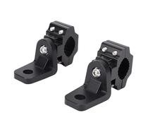 Asixxsix 2pcs UTV Whip Light Mounts, Sturdy Aluminium Alloy Whip Flag Mounts with 360 Degree Rotation for 1.75 to 2 Inch Roll Bar, Off Road Light Bar Mounting Brackets Suitable for Rzr XP