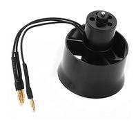 Asixxsix 30mm EDF Ducted Fan Set, QF1611-7000KV 6 Blades with Micro Brushless Motor, Brushless Outrunner Motor Model Jet Aircraft, RC Airplane RC Replacement Part