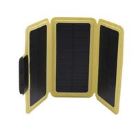 Asixxsix 30W Portable Solar Panel, High Efficiency Monocrystalline Silicon Foldable Solar Charger with Dual Type C Ports IP65 Water Proof for Outdoor Camping Phone Tablet Charging