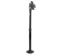 Asixxsix 3D Holographic Fan Mount Bracket, Adjustable Extendable 15.5 to 24 Inches Aluminum Alloy Ceiling Wall Mount with Installation Hardware, for 32-100cm Projectors