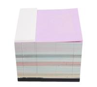 Asixxsix 3D Memo Pad, Exquisite Paper Carving Art with LED Light, 260 Sheets Sticky Notes for Desk Decor, Office, Reading Room, DIY Creative Gifts, 3D Art Calendar Memo Pad