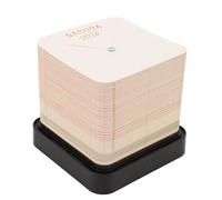 Asixxsix 3D Memo Pad, Hand Torn Paper Engraving 3D Sticky Notes Weekly Calendar, Earth Calendar Time Piece 2026 Paper Carved Tree House for School Office Home Gift (Pink)