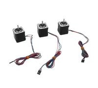 Asixxsix 3PCS Nema 17 Stepper Motor, 59Ncm Holding Torsion with 1m Cable and Connector for CNC 3D Printer XYZ Axis Robotic Applications