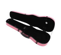 Asixxsix 4/4 Full Size Violin Hard Case, Carbon Fiber Lightweight, Soft Velvet Interior, Ergonomic Design, Easy to Carry, Universal Usage