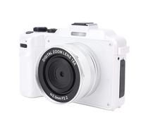 Asixxsix 4K Digital Camera, 3 Inch Color Screen 64MP Vlogging Camera with Auto Focus Anti Shake Front Rear Dual Lens, Compact Camera for Photography Video Streaming