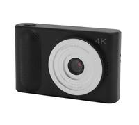 Asixxsix 4K Digital Camera, 48MP Autofocus Vlogging Camera, 16x Zoom, 2.4 Inch Screen, Convenient Charging, Compact Lightweight Teens Kids Boys Gifts for Travel, Wedding, Graduation (Black)