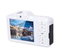 Asixxsix 4K Digital Camera, 64MP ABS Autofocus Vlogging Camera with WiFi, Dual, 18X Digital Zoom, 1200mAh Battery, Travel for Teens Beginner, YouTube, Travel (White)