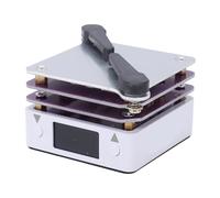 Asixxsix 65W Soldering Hot Plate, 20V Digital Electric LED Preheating Station with 0°C to 350°C Smart Temperature Control for Electronic Repair PCB Desoldering Laboratory