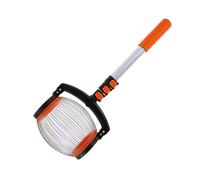 Asixxsix Acorn Picker Upper Roller, No Bend Multifunctional Rolling Nut Gatherer with 26.37 to 56.3 Inch Telescopic Rod for 3/4in-1.5in Hickory Nuts Chestnuts, Manual Walnut Picker