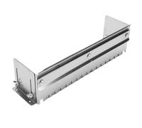 Asixxsix Adjustable Notched Trowel, 15.75 to 31.5 Inch Stainless Steel Tile Adhesive Spreader with 12mm Square Notches, Adhesive Application Tool for Floor Wall Kitchen Bathroom