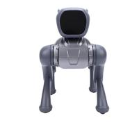 Asixxsix AI Intelligent Robot Dog, Interactive Smart Robotic Pet with Voice Remote App Control, Programmable 30+ Actions Like Dance Sing Greet Kung Fu, for Kids Adults STEM (Grey)