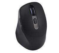 Asixxsix AI Mouse, USB Bluetooth Wireless Mouse with Voice Typing Translation Search ChatGPT Integration, Rechargeable Ergonomic Design, for PC Laptop Tablet (Black)