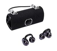 Asixxsix AI Translation Earbuds, Real Time 164 Languages 80H Playtime Bluetooth 6.0 Translator Earphones with 8 Modes ENC Noise Reduction Clip on Earbuds for Travel Business (Black)
