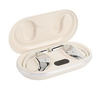 Asixxsix AI Translation Earbuds, Real Time AI Translation 144 Languages 8 Hours Battery Bluetooth 5.4, Language Translator Earbuds with for Travel Business Learning (Beige)