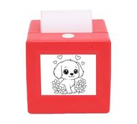 Asixxsix AI Voice Sticker Printer, Inkless Portable Sticker Maker with 2.8 Inch Display for Creative, Photos, Study Notes, Mini Thermal Printer for Home School Office