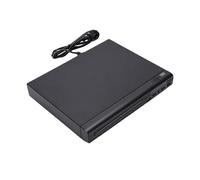 Asixxsix All Region DVD Player 1080P HD Compact USB CD MP3 Playback (UK | ABS Housing, AV Cable, Remote Control, TV and Projector Use, PAL NTSC Formats, CD MP3 Playback, USB Input, Travel