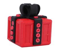 Asixxsix Annoying Gift Box with Screws, 3D Printed Funny The Annoying Present Prank Box, Take Apart to Get Gift, Prank Screw Christmas Stocking Stuffer, Gag (Red)