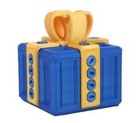 Asixxsix Annoying Gift Box with Screws, 3D Printed Funny The Annoying Present Prank Box, Take Apart to Get Gift, Prank Screw Christmas Stocking Stuffer, Gag (Blue)