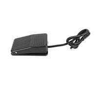 Asixxsix Anti-slip Foot Control Switch Pedal for On-off Circuits, Black IP67 10A 250VAC, for Motor Control Operations (Line length 1 meter)