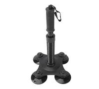 Asixxsix Arm Wrestling Trainer, 90° Bent Angle Single Person Practice Arm Wrestling Training Equipment, Spring Steel Bar with Suction Cup Base for Biceps Forearms Shoulders Chest