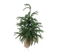 Asixxsix Artificial Christmas Tree, 17.7 Inch Realistic Fake Christmas Tree with Soft Fabric Base Unbreakable Anti Fading PET Material for Home Office Bedroom Outdoor (45CM)