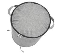 Asixxsix Asixxsix Toy Storage Bin with Mat, Large Capacity 13.4 X 16.5 Inch Steel Frame Double Zip Foldable Storage, Toy Organizer for Kids with Removable 59 X 59 Inch Play Mat for Nursery Playroom