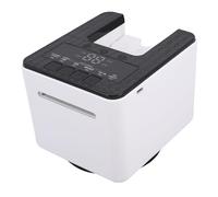 Asixxsix Automatic Card Shuffler and Dealer Machine, 360° Rotating Card Dealer and Shuffler Machine, Support Up to 8 Players, Rechargeable & Portable for Poker, Blackjack