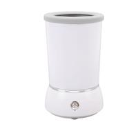 Asixxsix Automatic Dog Paws Cleaner with 2 Speeds for Small and Medium Dogs, Soft Silicone Bristles, Easy Disassembly, 4 Suction Cups for Stable Use (White)