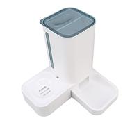 Asixxsix Automatic Pet Feeder, Large Capacity 1.5L Water 2.2lb Food Automatic Cat Feeder, Dog Food Dispenser with Visual Amount Window for Small Medium Cats Dogs
