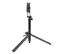 Asixxsix Automatic Phone Tripod with Selfie Screen, Portable Selfie Stick with 2 Inch WiFi Phone Vlog Selfie Monitor Screen Bluetooth Photo Compatibility for Travel Video Recording