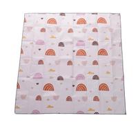 Asixxsix Baby Play Mat, 51.2x51.2in Anti Slip Water Proof Grime Proof, Activity PlayMats for Outdoor Picnic Home Use, Foldable Baby Foam Playmat for Infant Kids and Toddler Crawling