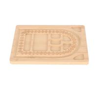 Asixxsix Bead Boards for Jewelry Making, Bamboo Beading Board with Position Markers for Jewelry Bracelet Necklace Making, Fun and Interactive, Multiple Uses