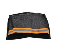 Asixxsix Boat Storage Bag, Premium Polyester Mesh with Self Adhesive Strip, Drain Design for Organizing Gear, Tools, Marine Accessories, 9.84x7.48 Inches, Black