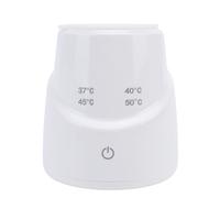 Asixxsix Bottle Warmer, Cordless Baby Milk Warmer with 4500mAh Battery and PTC Heating, Fast 3-5 Minute Warming with Intelligent Temperature Control for Breastmilk or Formula