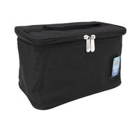 Asixxsix Breastmilk Cooler Bag with Ice Pack, 6800ml Portable Oxford Cloth Baby Bottle Cooler Bag with Digital Temperature Display, Insulated Breastmilk Storage Cooler for Outings Travel
