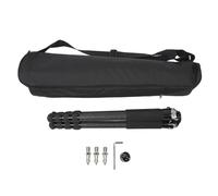 Asixxsix Camera Tripod, Heavy Duty 49 Inch Carbon Fiber Tripod for Camera Phone Vlogging, Travel with Flange Plate Hollow Base and Adjustable Leg Angles 85° 55° 23° for DSLR