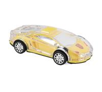 Asixxsix Car Model Bluetooth Speaker, 8.7 Inch USB Rechargeable Retro Car Replica Speaker with Colorful LED Lights and Moving Wheels, for Birthday Gifts Lovers