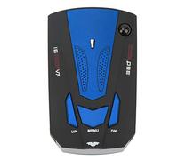 Asixxsix Car Radar Detector, Dc 12v Long Range Laser Radar Detector with 360 Degree Protection, Voice Alerts and and Speed Camera Alerts Vehicle Electronics Car Speed Detector Radar for Police(Blue)