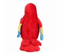Asixxsix Cartoon Talking Educational Plush Toy Repeat Any Language, Learn to Talk and Sing for Children, Fun Toy for Kids (Red)