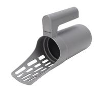 Asixxsix Cat Litter Scooper with Holder, 2 in 1 Cat Litter Shovel with Waste Can and Trash Bag, Scooper Box Scoop Shovel for Box